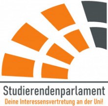 Logo des Studierendenparlaments - Untertitel: Deine Interessensvertretung an der Uni!